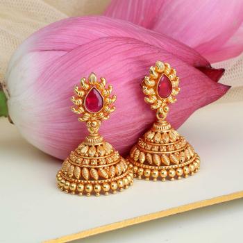 Gold Harmony Fusion Jhumka